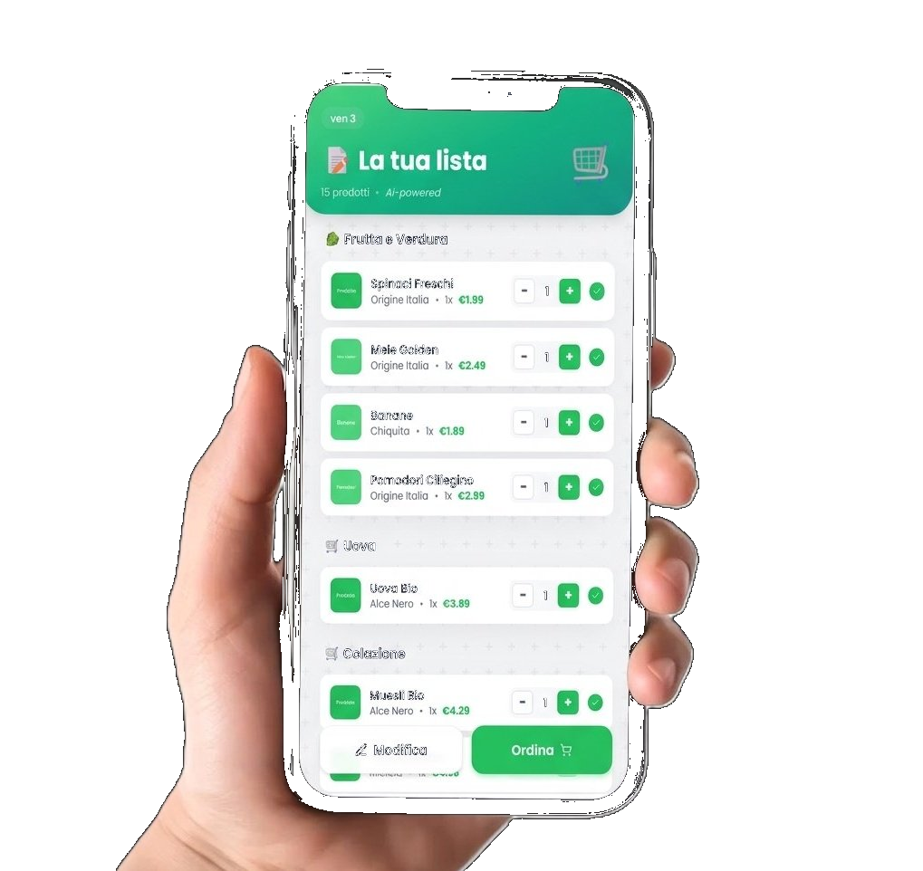 Lista personalizzata Ziply
